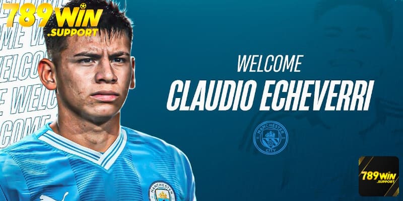 Man City mang về ngôi sao trẻ Claudio Echeverri